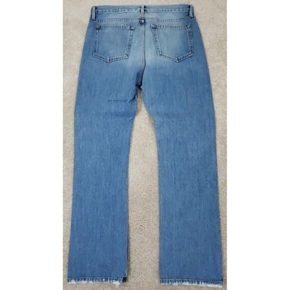 Frame ~Men's Size 28~ Blue Denim London-Los Angeles Distressed Jeans NWT. - Picture 10 of 12
